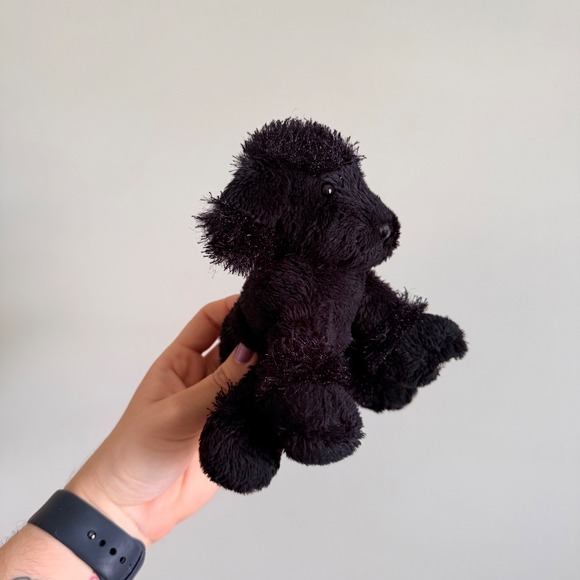 GANZ Other - Ganz Lil Kinz Black Poodle Plush Stuffed Animal HS191 Webkinz No Code